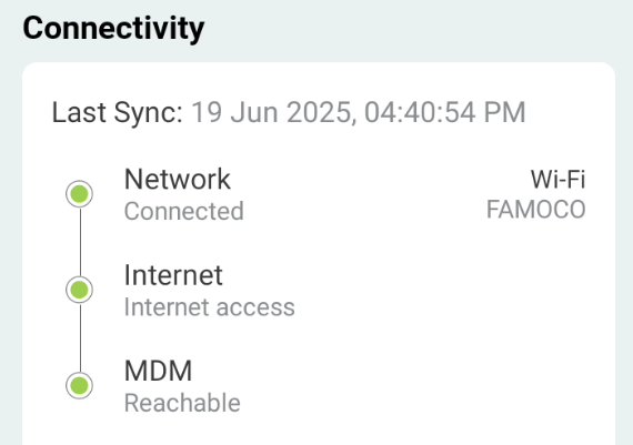 Connectivity
