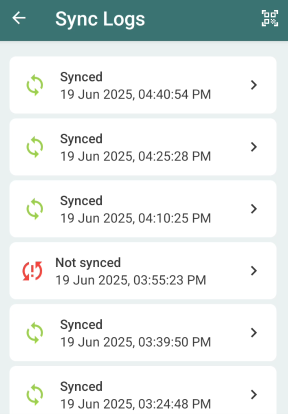 Sync Logs