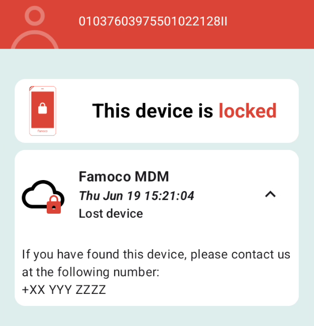 Locked Device
