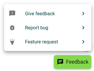 Feedback form