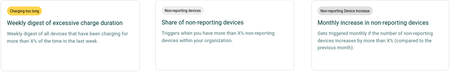 New Alerts MDM 3.1