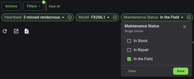 New MDM Filters